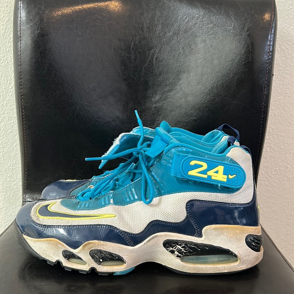 Nike Air Griffey Max 1 -Pure Platinum / Midnight Navy - Neo Turq - Black sz 13